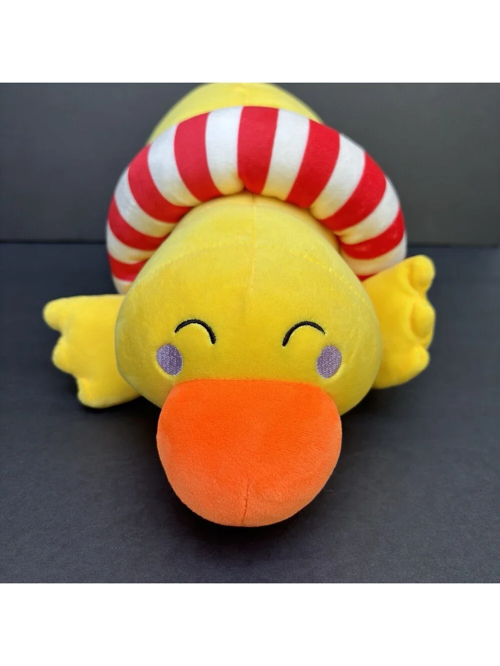 Lying Duck Plush With Pool Float